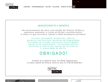 Tablet Screenshot of festivalsilencio.com